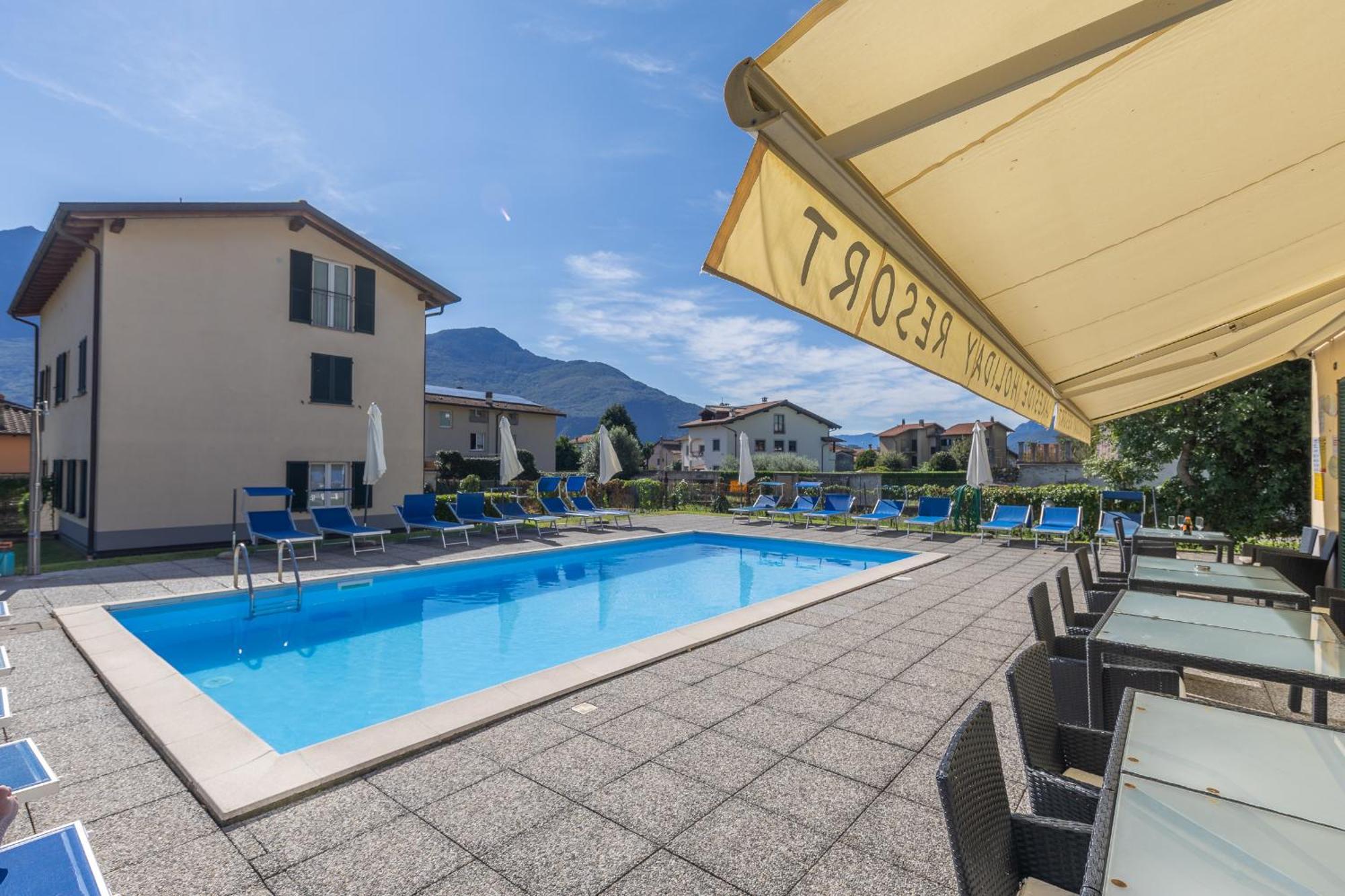 Lakeside Holiday Resort Domaso Bagian luar foto