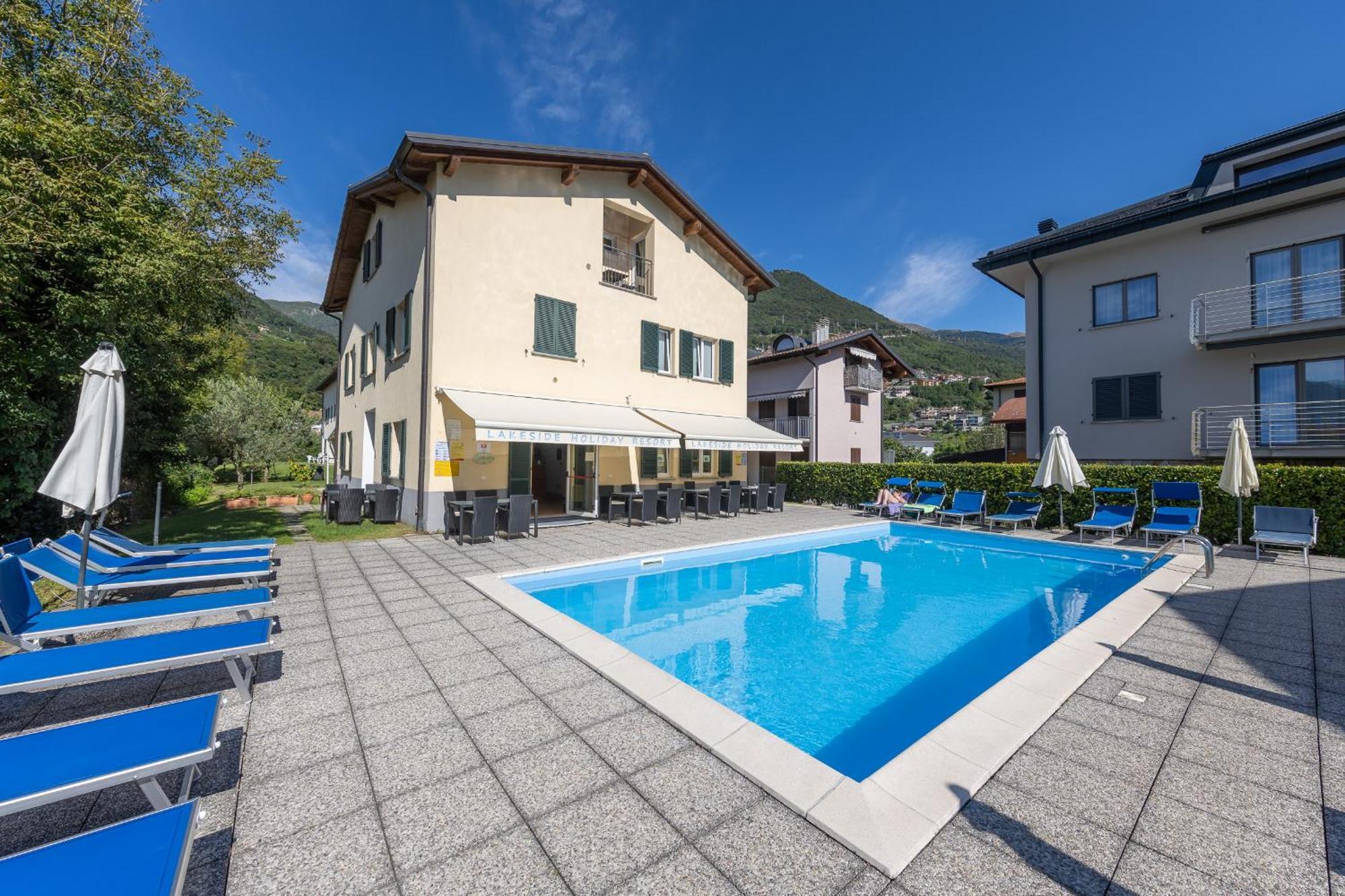 Lakeside Holiday Resort Domaso Bagian luar foto